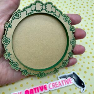 Sunflower Kawaii 4” Frame Shaker Silicone Mold for Resin Crafting* Made to order * Add on Mirror