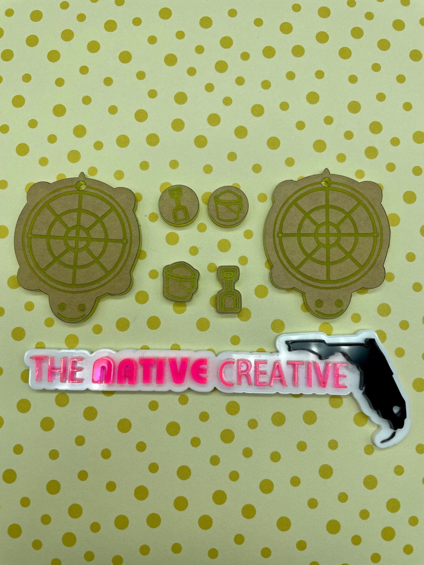Turtle Sandbox EXCLUSIVE Earrings with Studs Silicone Mold for Resin  Crafting * Made to Order - The Native Creative