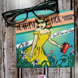 Dirty Hoe Garden Store Microfiber Cleaning Cloth for Glasses, Sunglasses, Cell Phone Screen, iPad, Tablet * Nintendo